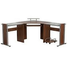 L-Shaped Gaming Computer Desk