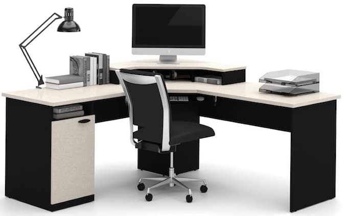 L-Shaped Gaming Computer Desk